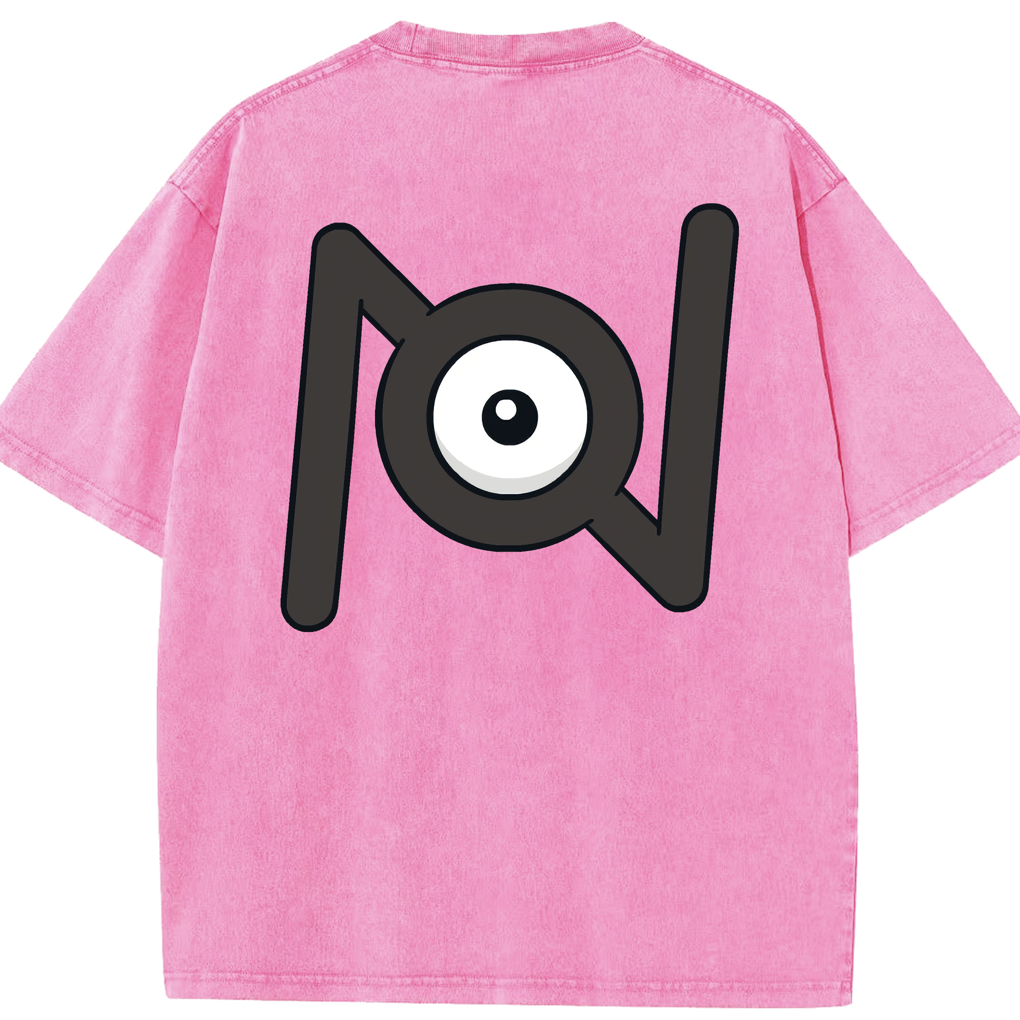（画像用） ポケットモンスター Pokémon 綿100% ヴィンテージ風 半袖Tシャツ（背面プリント）
